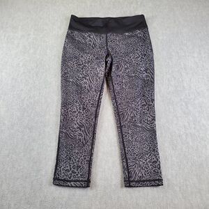 Ideology Leggings Womens Small Grey Leopard Print Yoga Pants